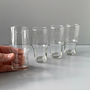 4 SUPERFEST glasses 0.1l DDR design – Made in GDR – 4 pieces aperitif sturdy juice glass 100ml