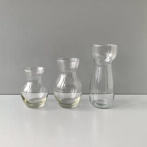 SUPERFEST Vases Flower Vase DDR Glass Super Strong Patent Glass from East Germany GDR