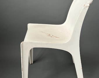 VARIO PUR chair from the GDR I Pck Schwedt I White designer chair I Siegfried Mehl East design I Bauhaus heritage