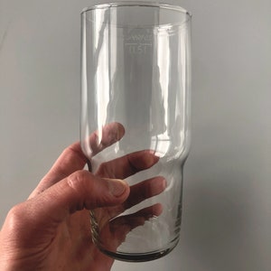 1 of 4 SUPERFEST 500ml glass I DDR Design Made in GDR I 0.5L beer glass Mitropa I Strong Patent Glasses East Germany