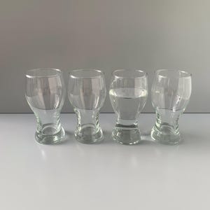 2 or 4 SUPERFEST glasses 200ml DDR drinking glass Grog glass Super Strong Patent Glasses from East Germany GDR *rare model*