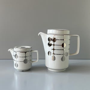 Edición pintada a mano - Cafetera grande RATIONELL I Palacio de la República de Berlín I Porcelana GDR Interhotel Mitropa Margarete Jahny Mittasch