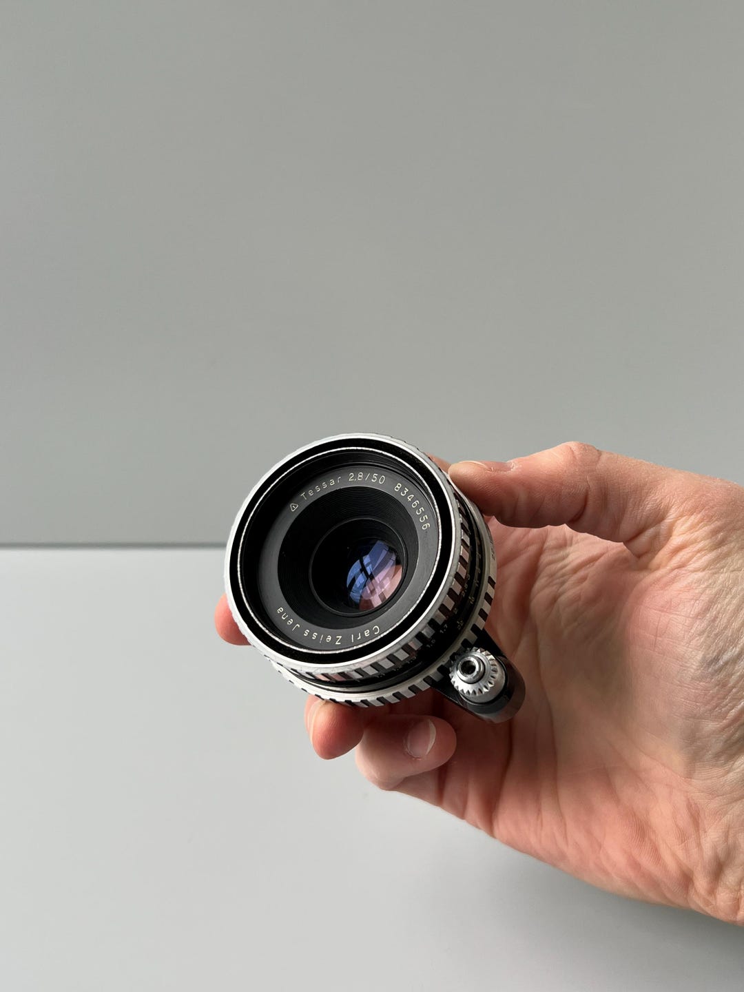 CARL ZEISS Tessar 50 Mm F2.8 Lens I Zebra Lens Jena I Exa Exakta