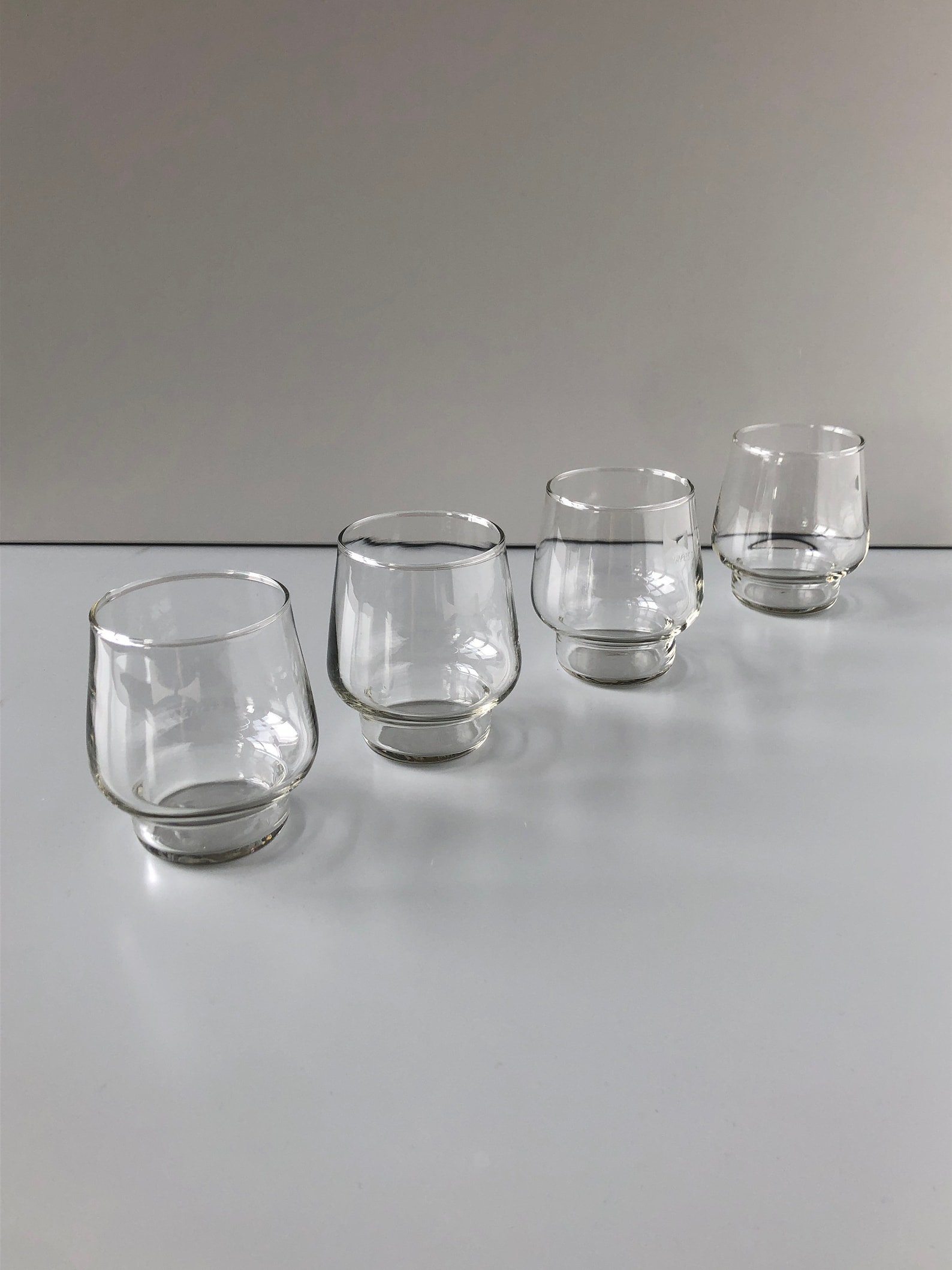 4 SUPERFEST Cognac Whiskey Glasses I Patent Design 4x Drinking Glasses Strong Patent Glasses