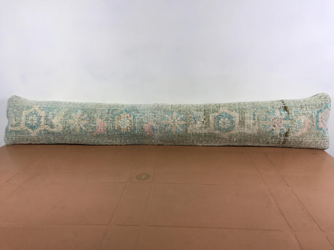 Extra Long Pillow, Euro Sham Cover, 8x48 Long Lumbar Pillow, King Size ...