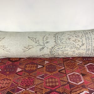 12x48 Extra long Pillow for Bed , handmade lumbar pillow cover vintage ,king size lumbar pillow cover, cushion cover, home decorative pillow