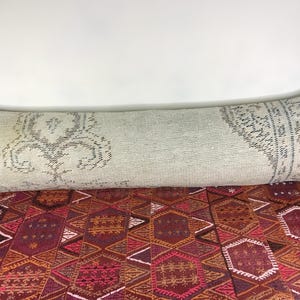 Extra long Pillow 12X48, handmade lumbar pillow cover, vintage pillow, king size lumbar pillow cover, cushion cover, home decor