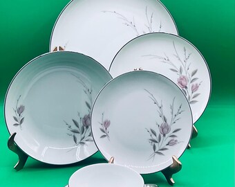 Vintage Mikasa Fine China Jyoto Japan 8243 My Love 6 Piece Place