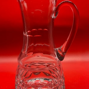 Vintage Cut Crystal 42 Oz Pitcher