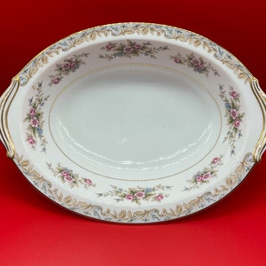 Noritake Somerset Pattern 5317  Oval Vegetable Serving Bowls/Japan