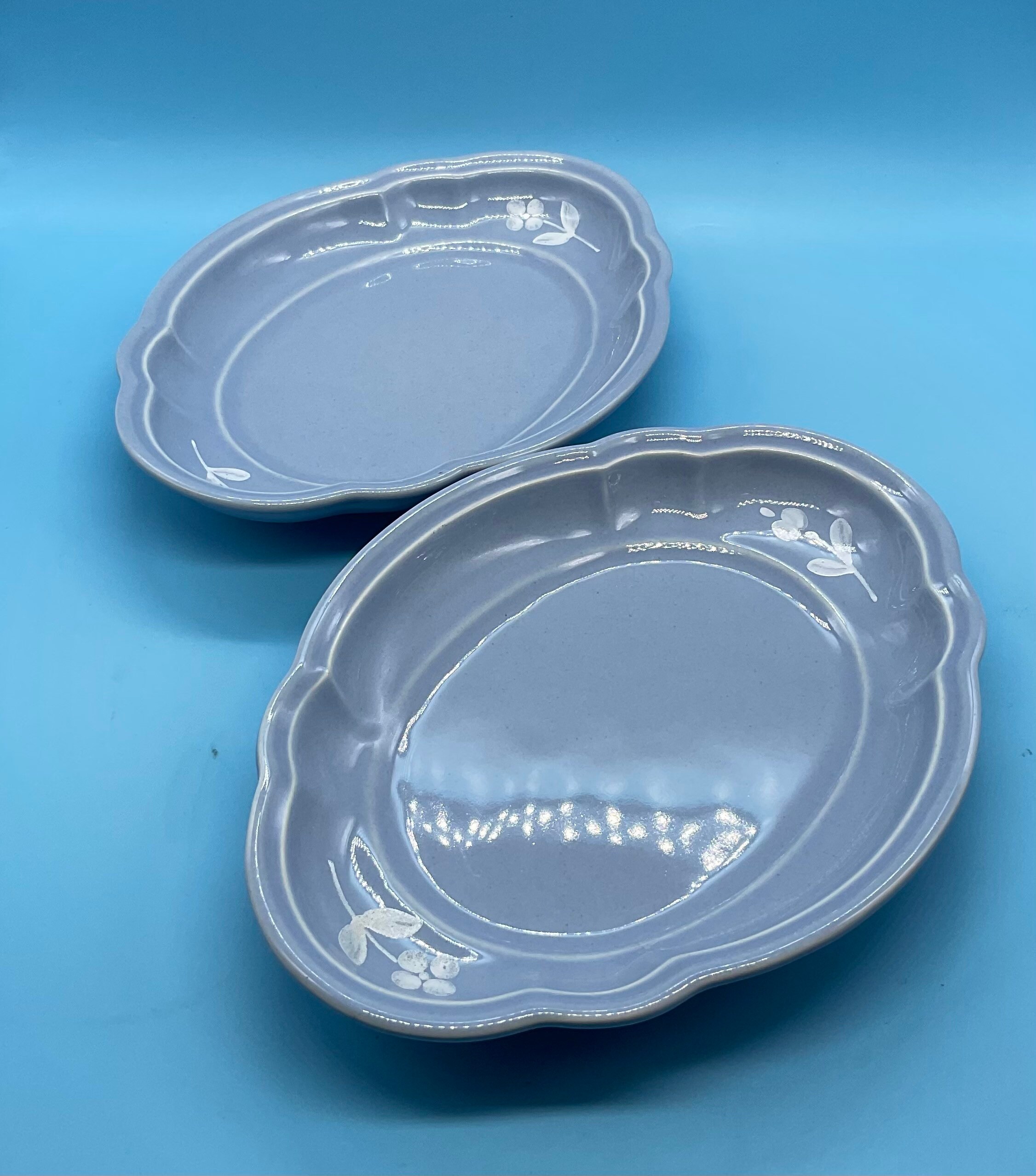 Vintage Pfaltzgraff Gazebo Blue Covered Casserole Dish and 2 - Etsy