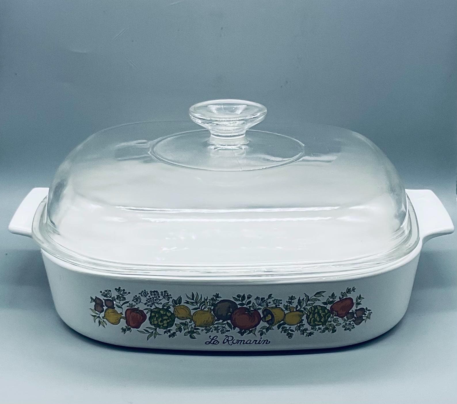 Vintage Corning Ware A-10-B -10 X10 X 2 1/4”le Romarin Spice of