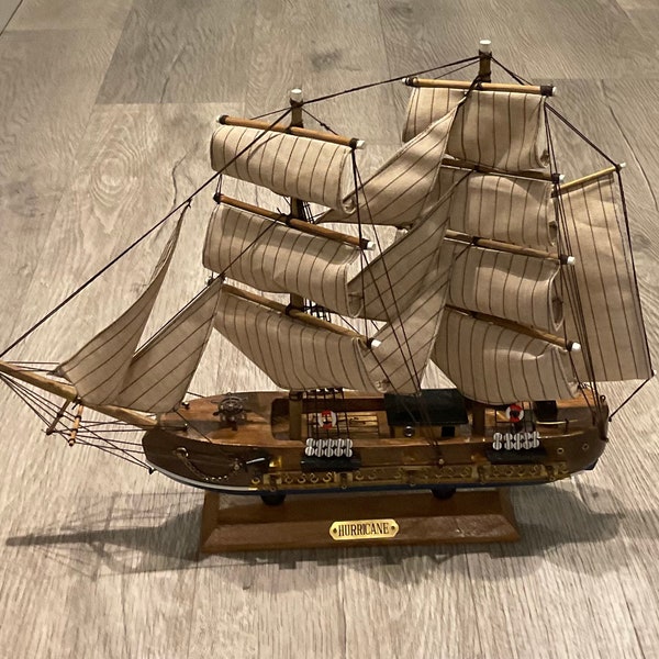 Heritage Mint Wooden Model Ship Etsy