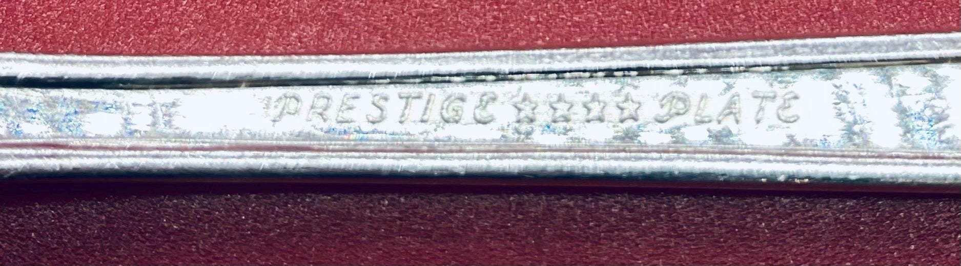 Vintage 1946 Prestige Bordeaux the Loveliest of the Silverplate 54  display picture 1