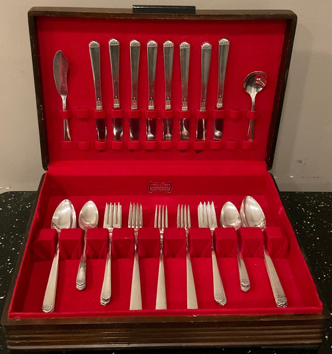 1881 ROGERS ONEIDA オネイダ カトラリーセット まとめ売り Vintage 1881 Rogers Oneida LTD Silverplated 5 Piece Place Setting