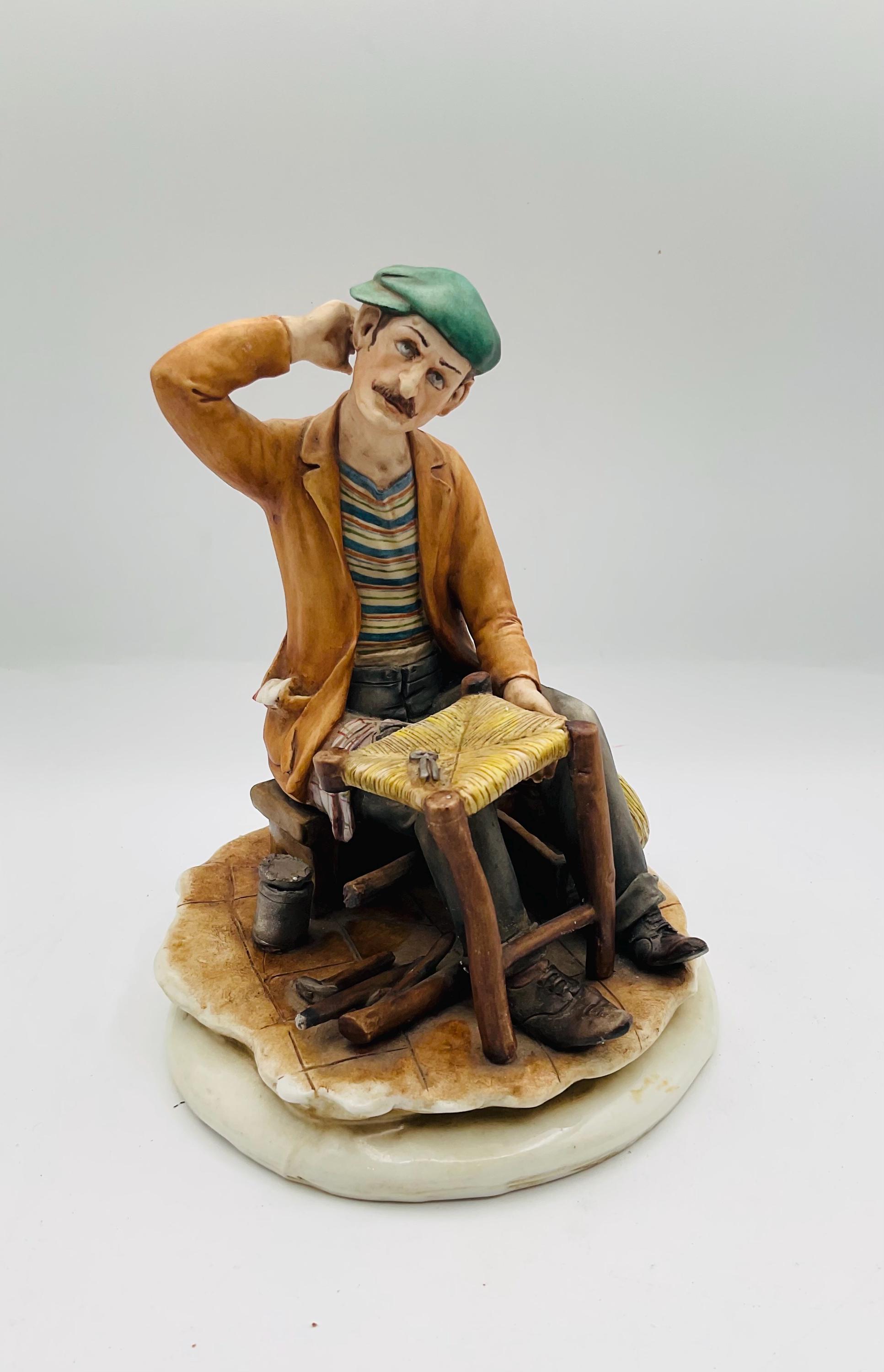 Capodimonteの陶器製人形 Capodimonteの陶器製人形 Yahoo!オークション