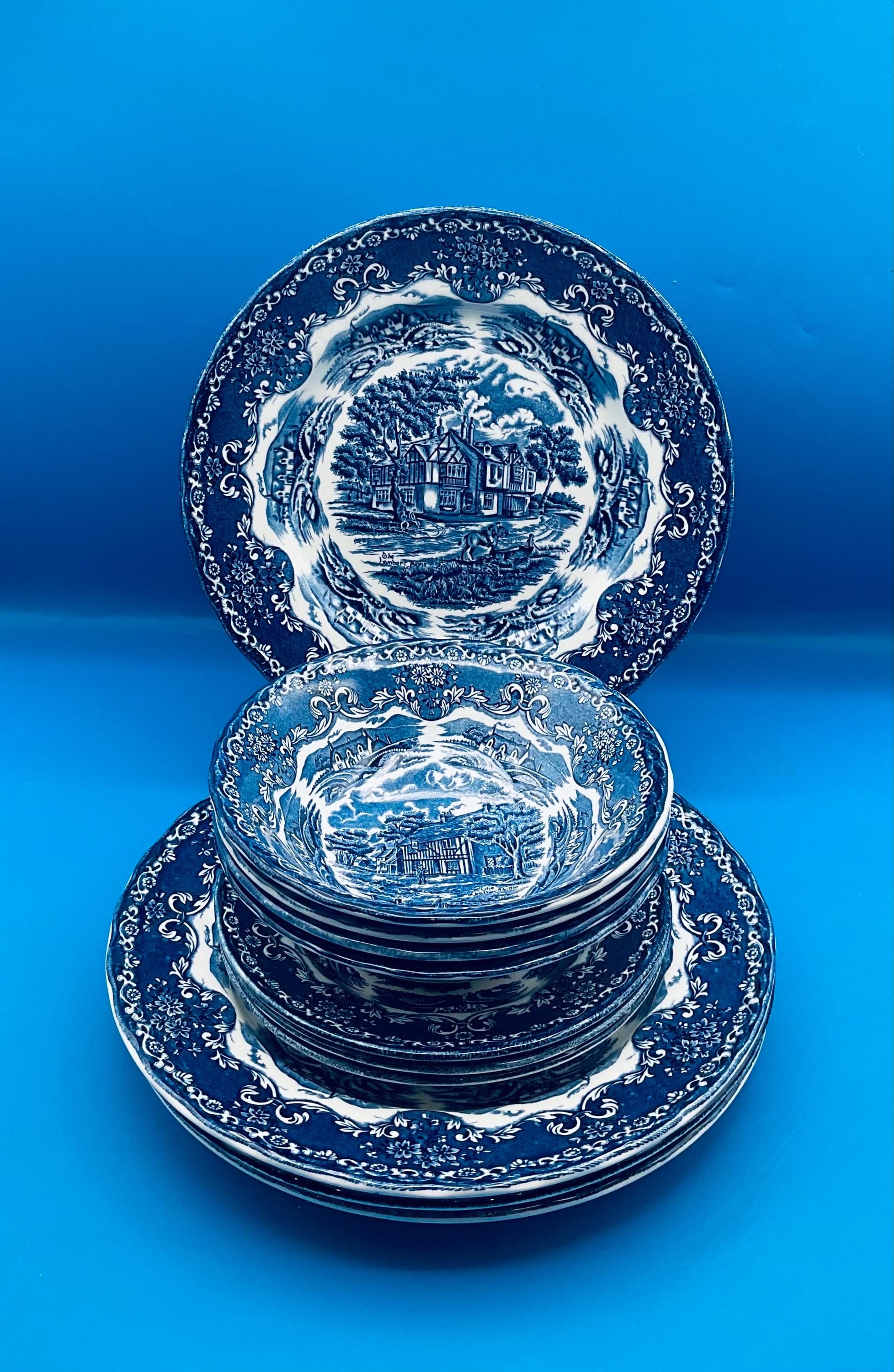 GRINDLEY アンティークプレートセット Grindley Dinner Set - Etsy