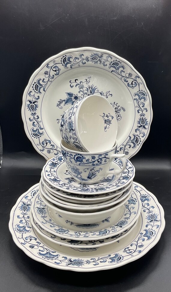 Vintage Nikko Ming Tree Double Phoenix Japan 6 Piece Place