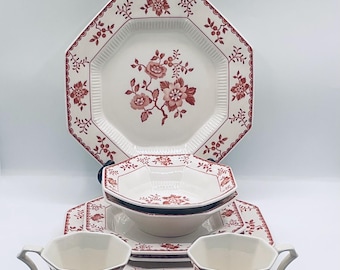 Vintage Nikko Classic Collection Bittersweet Pattern 5 Piece Place