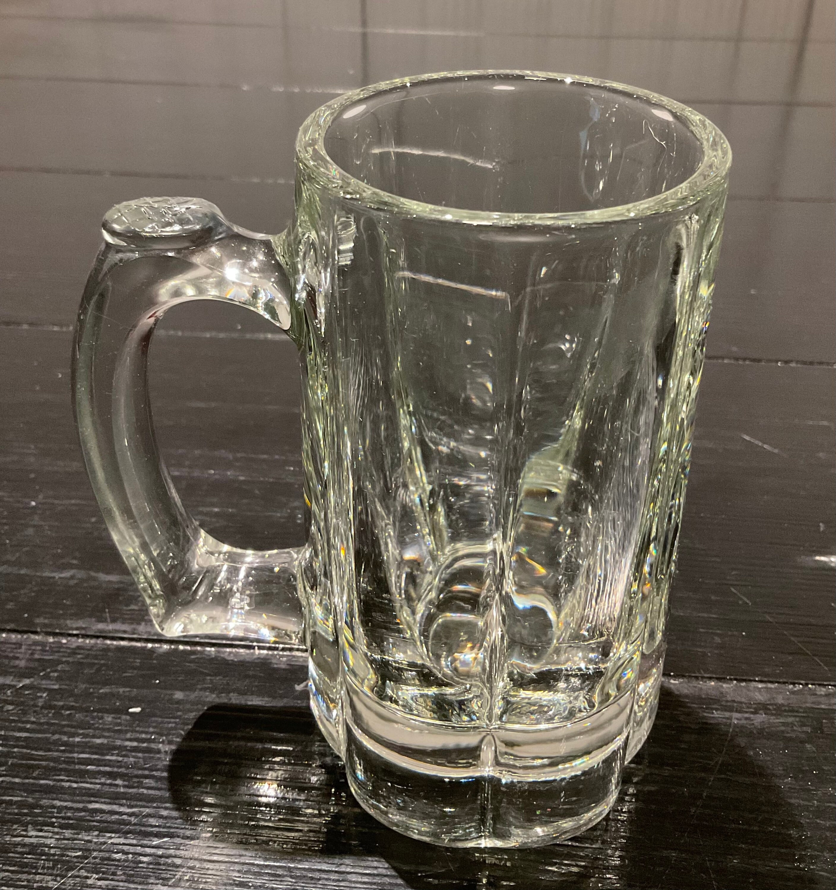 Vintage Lone Star Clear Heavy Glass Beer Mugs 2 pieces Etsy