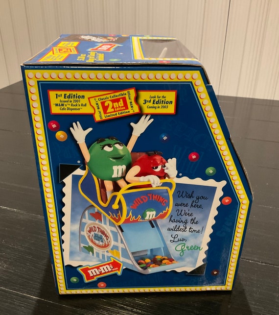 M&M's Candy Dispenser - Wild Things Roller-Coaster - Limited Edition