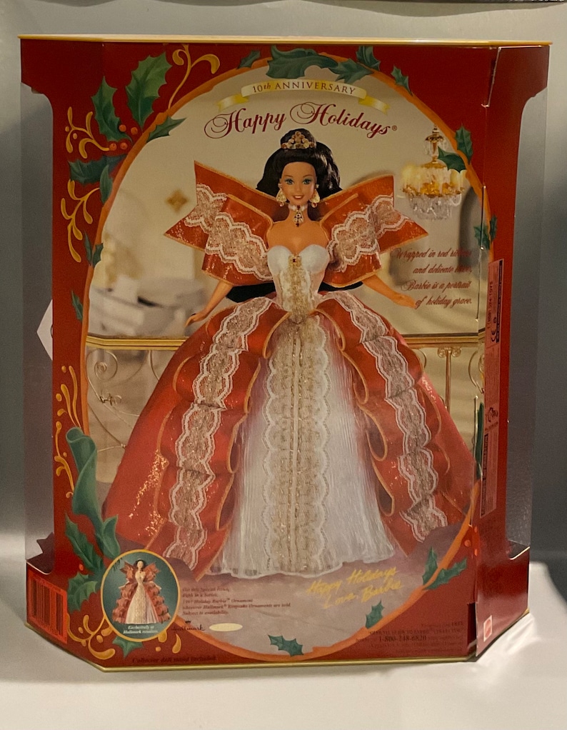 Mattel 1997 Happy Holidays Barbie.special Edition Barbie - Etsy