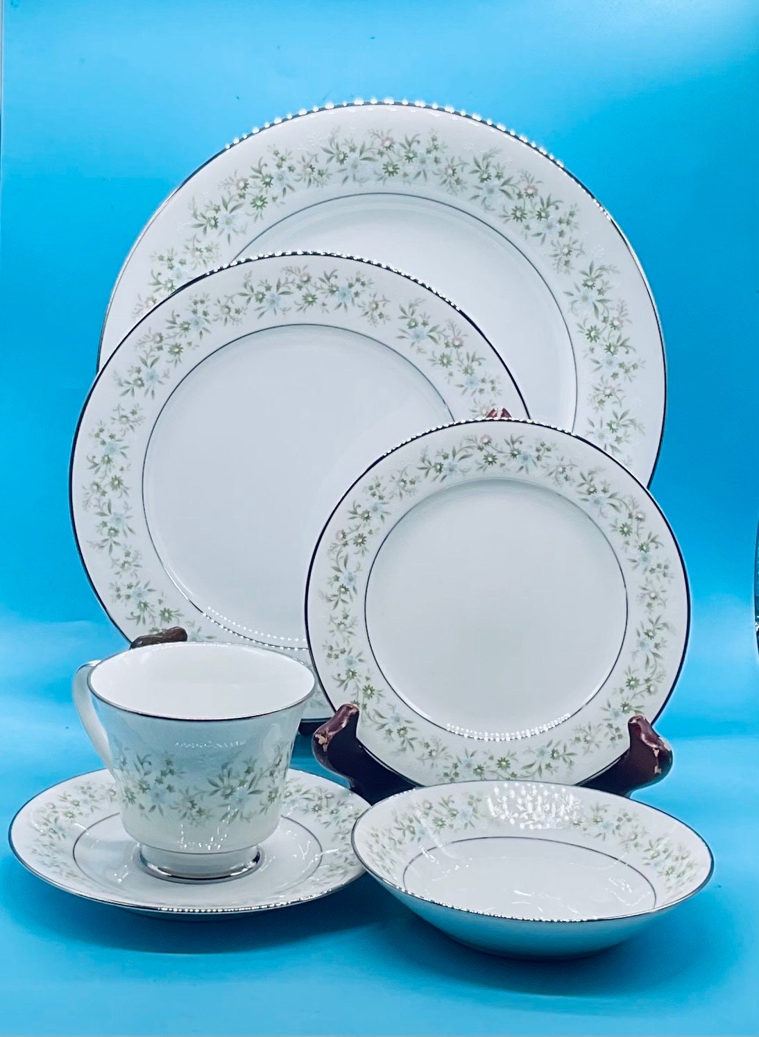 Vintage Noritake,,savannah,,2031 Japan Fine Porcelain 6 Piece