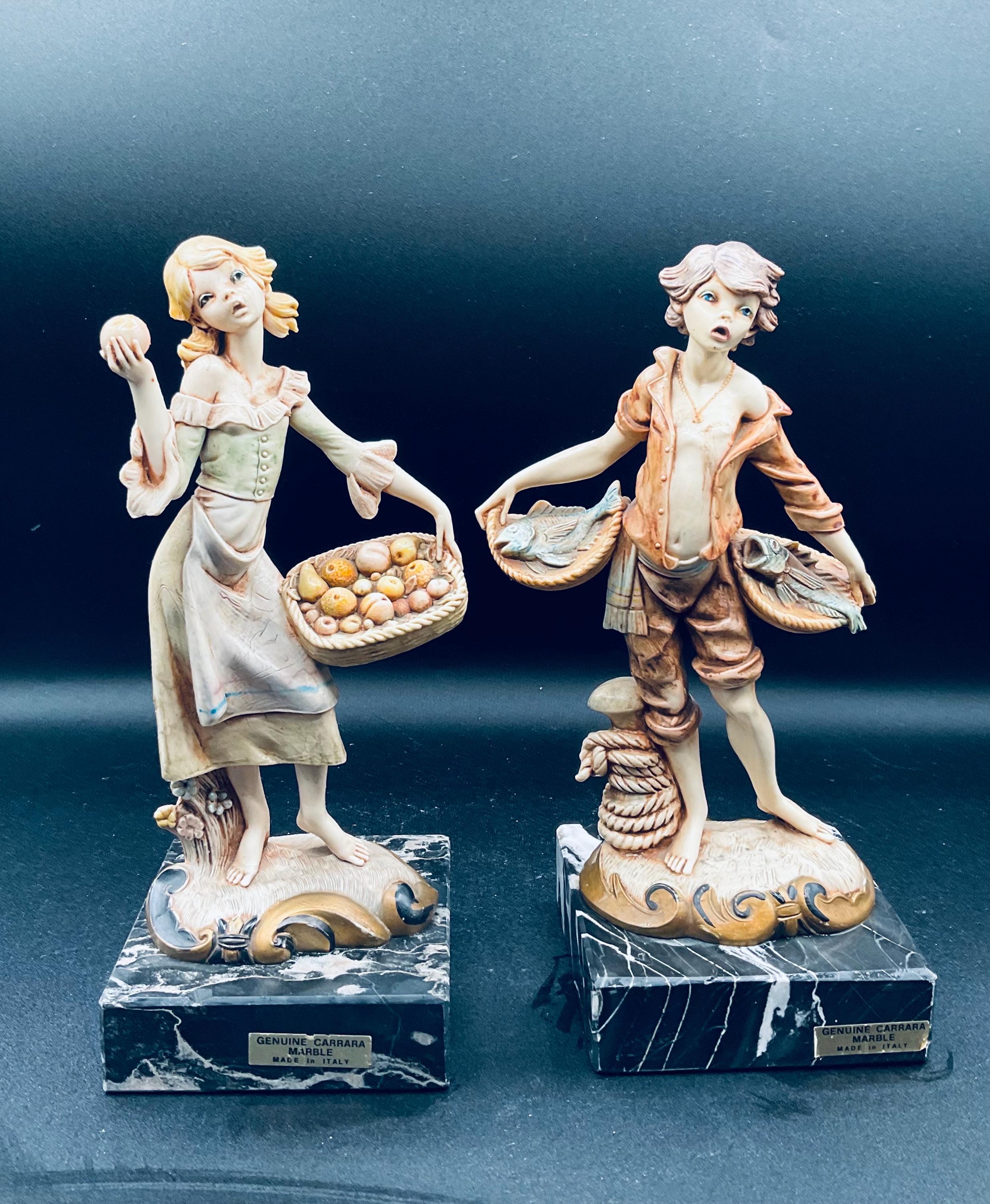 DEPOSE ITALY CARRARA 本物のカララ大理石 西洋アンティーク