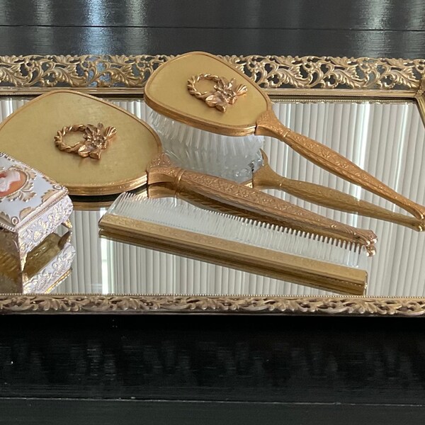 Mirror Brush Comb Etsy