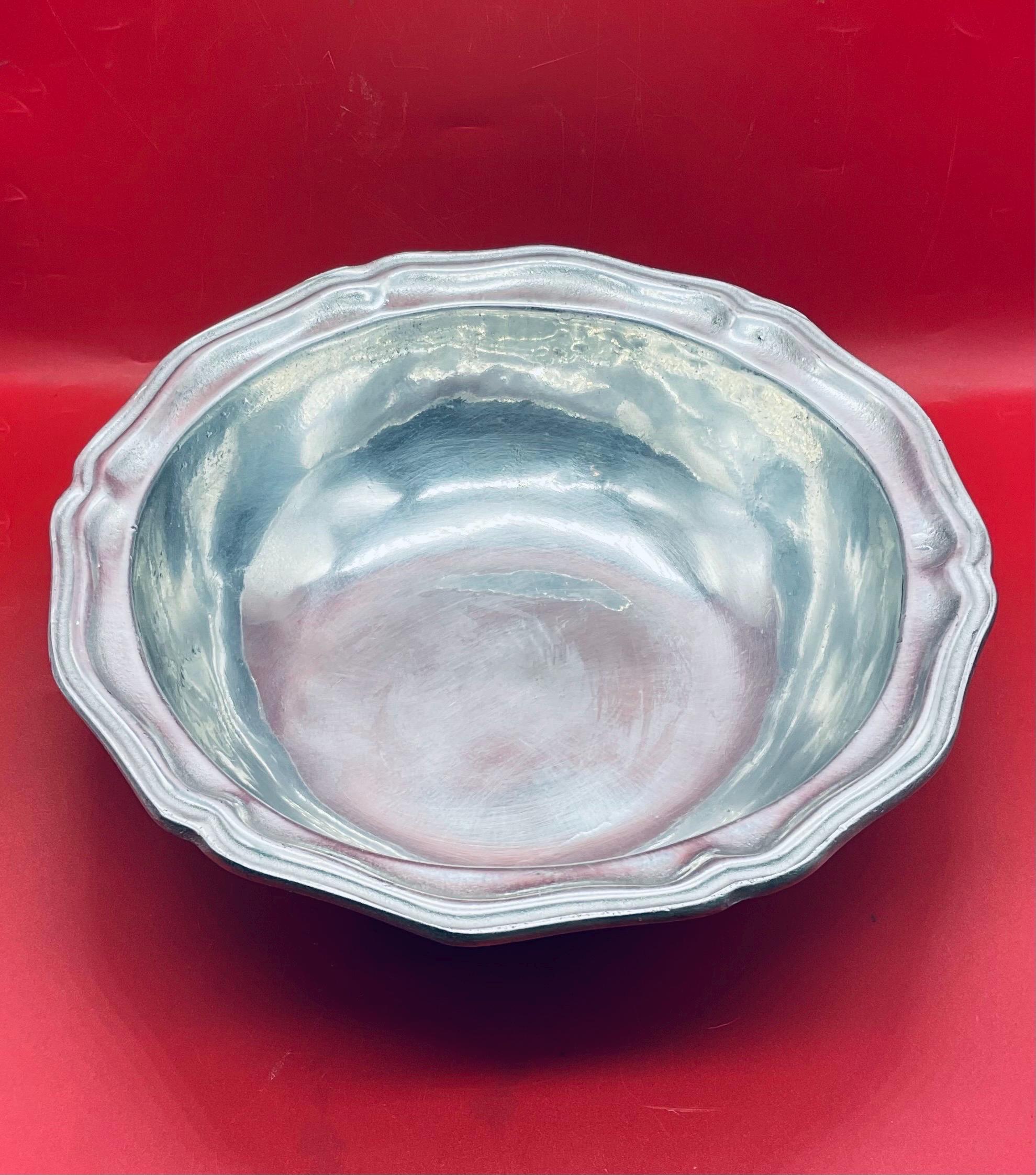 Vintage Wilton Columbia Pa. Pewter Serving Bowl - Etsy