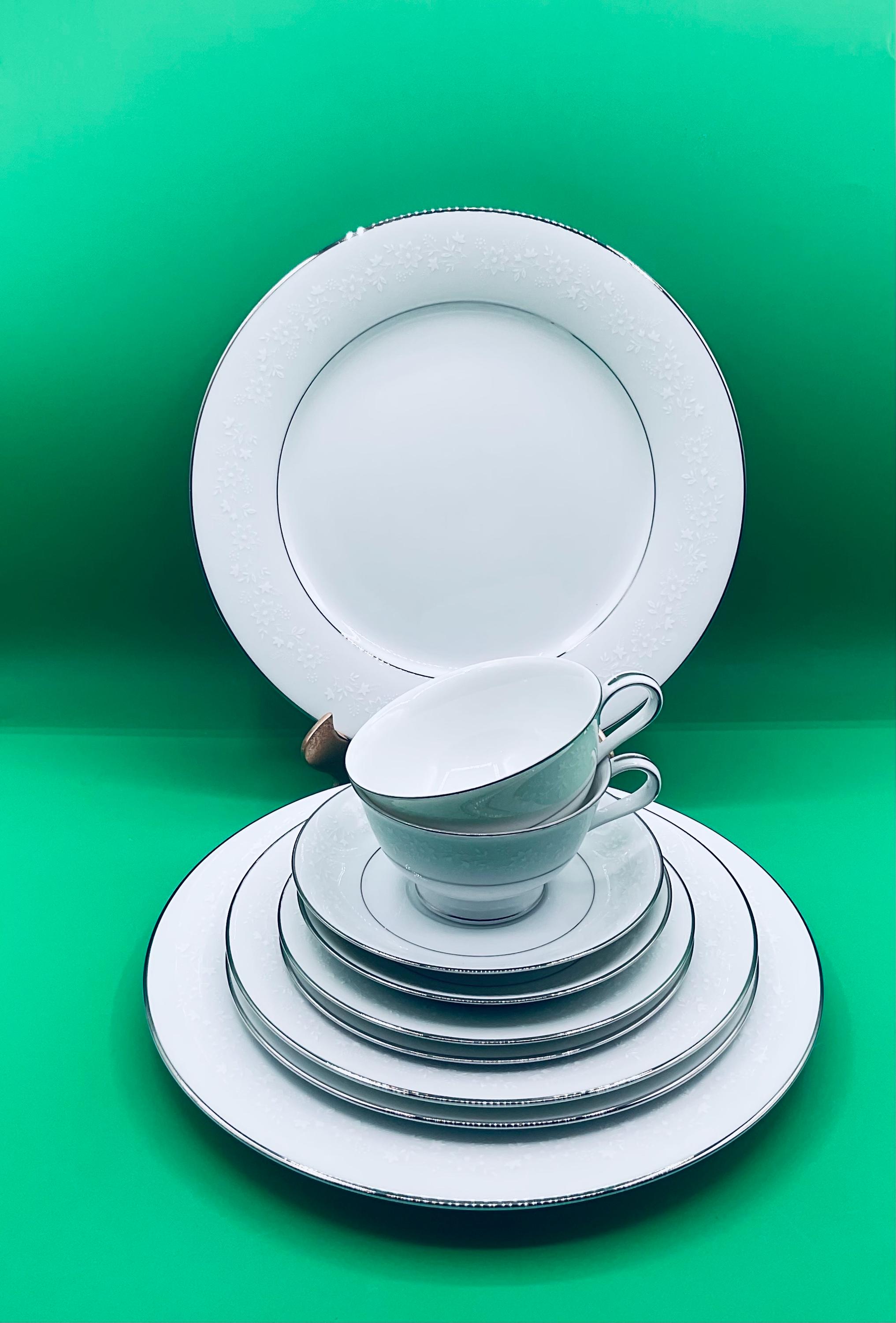 Noritake Buckingham Platinum - Etsy