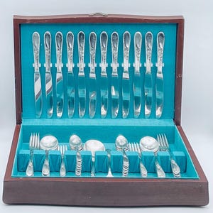 Wm Rogers Silverware Rose Pattern - Etsy