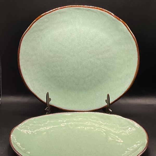 Oval Dinner Plates Etsy