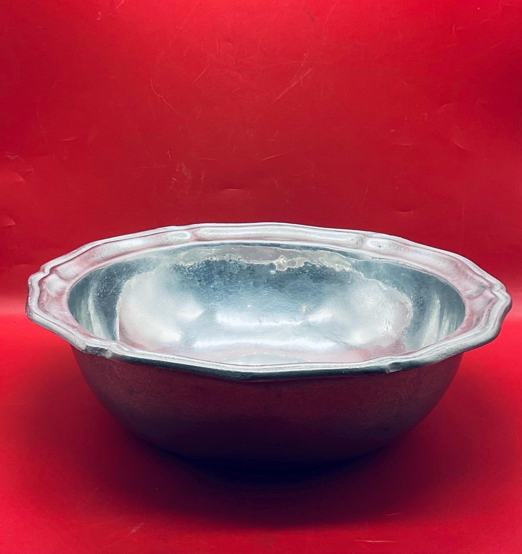 Vintage Wilton Columbia Pa. Pewter Serving Bowl - Etsy