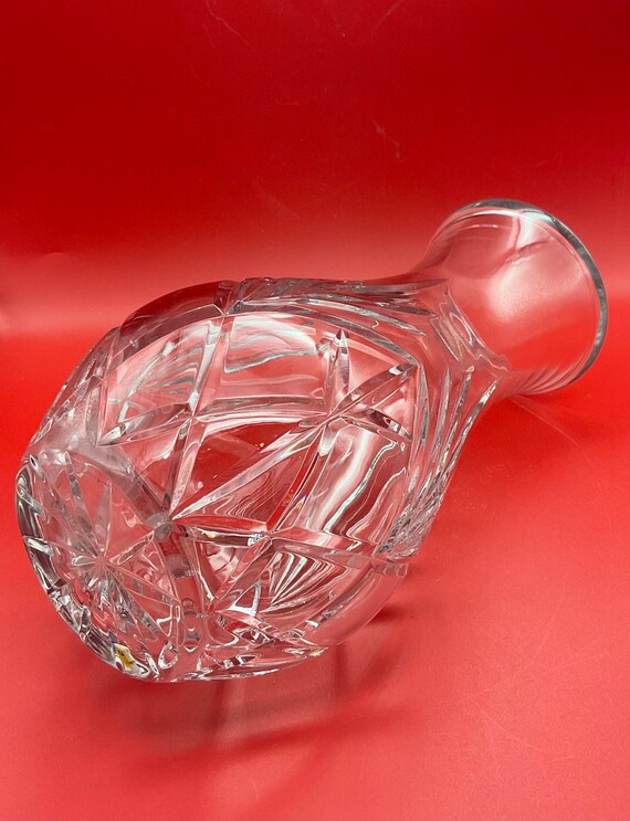 ヴィンテージ 24%鉛クリスタル ハンドメイド SamObor クリスタル花瓶