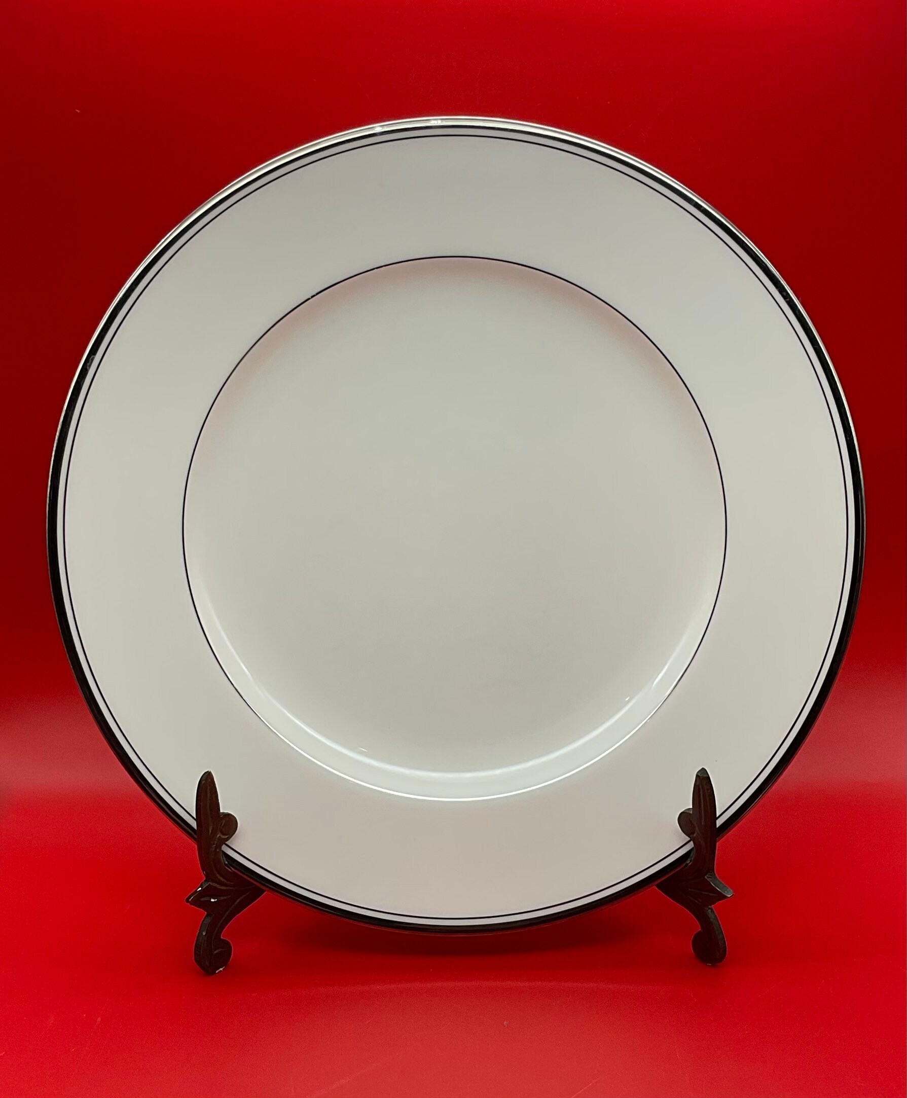 Vintage Noritake Bone China 9707 Fairbanks Platinum Japan 5 Piece