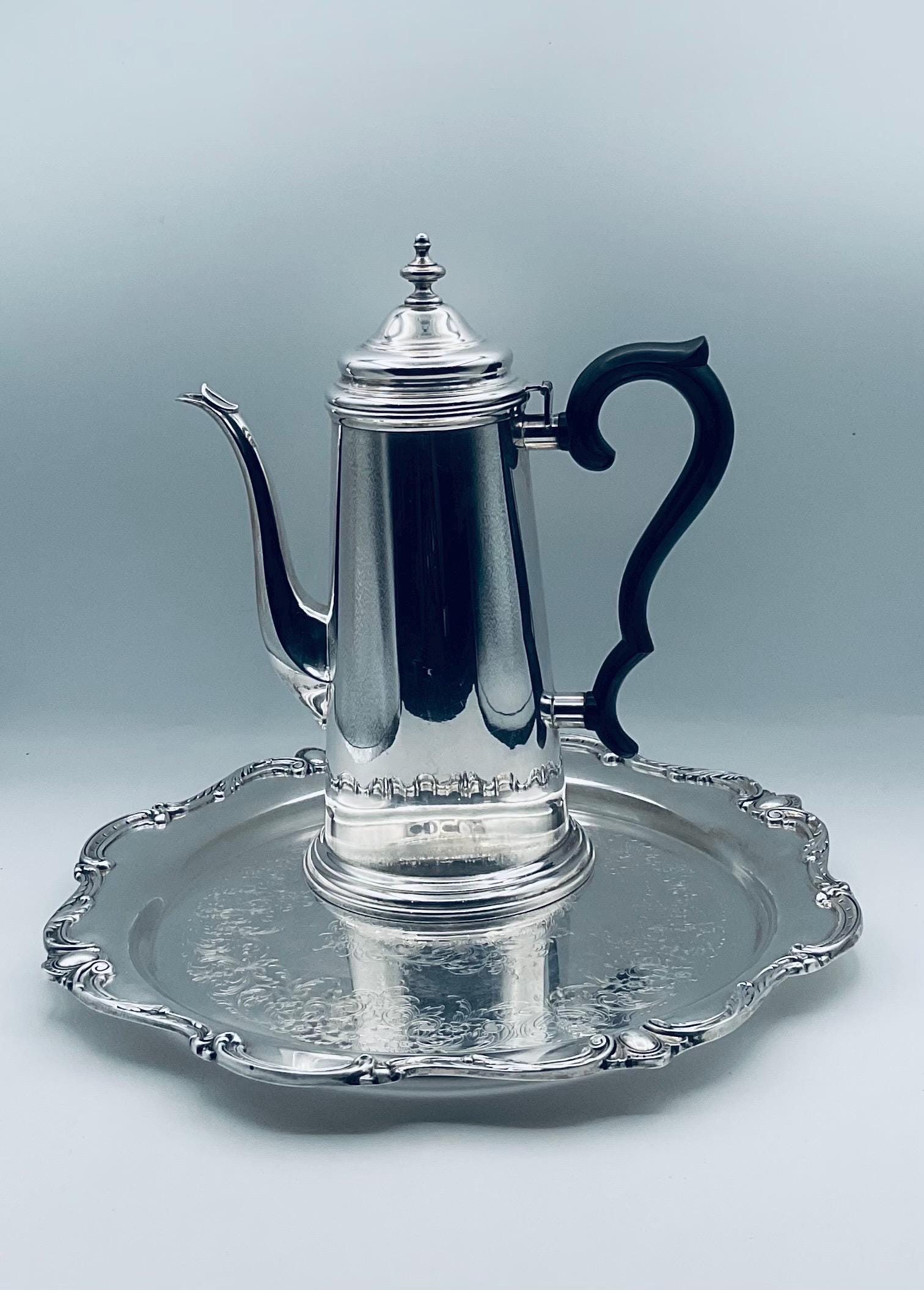 webster ウェブスター　ティーポット　silver スターリング Vintage Webster Wilcox International Silver Silverplated 4 Piece