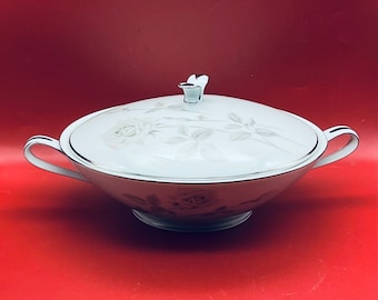 Vintage Noritake China 6002 Melrose Covered Serving Bowl