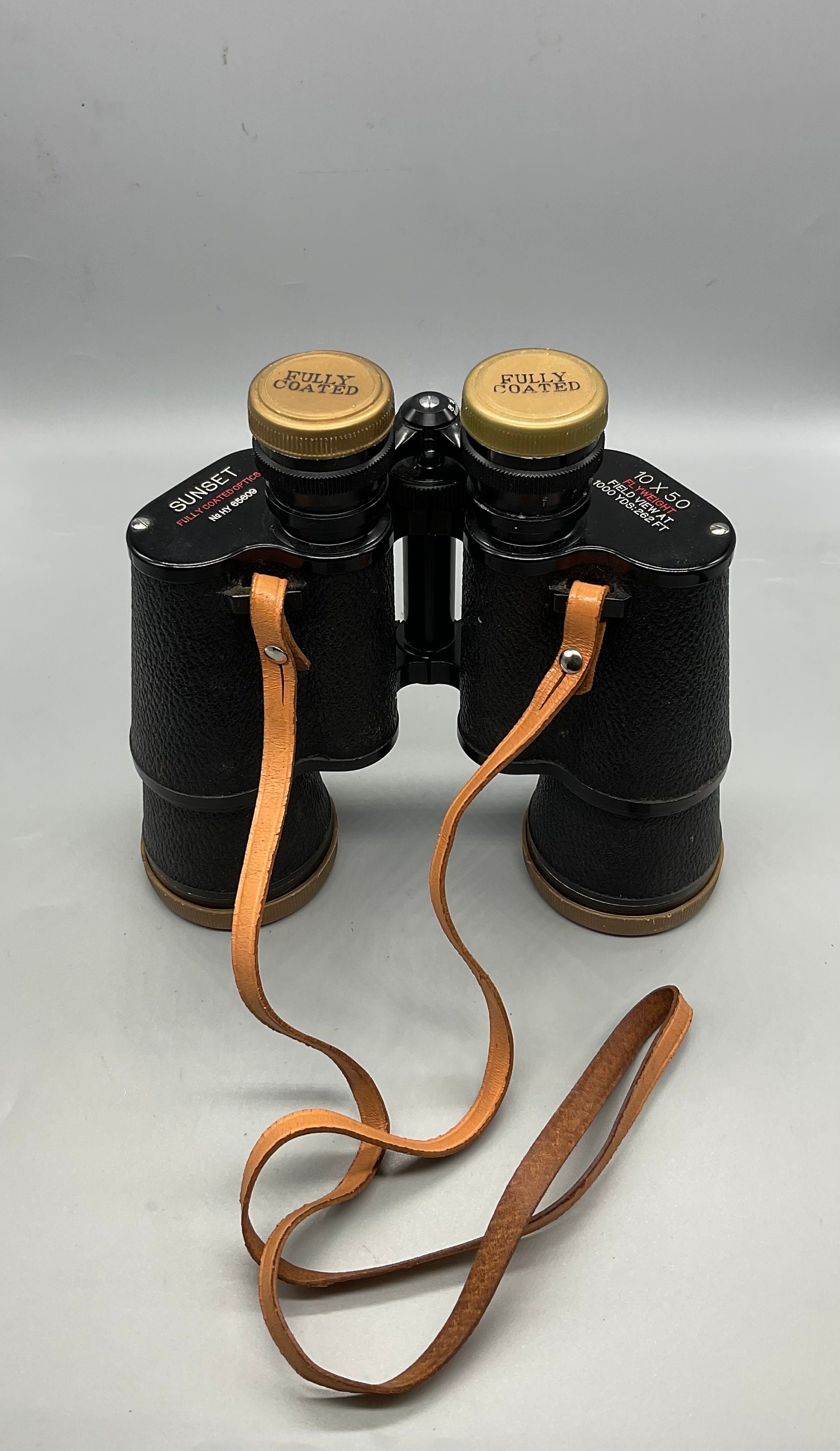 Vintage Sunset Binoculars Fully Coated Optics Noh.y 65609, 10 X 50
