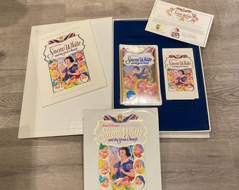 Exclusive Deluxe Video Edition Walt Disney Masterpiece “Snow White and the Seven Dwarfs”Unopened Case With Certificate of Authenticity