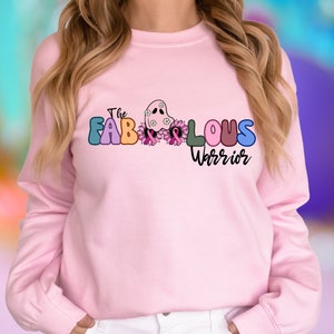 Breast Cancer Ghost Shirt Breast Cancer Warrior Sweatshirt for Wife Funny Breast Cancer Shirt for Women Plus Size Breast Cancer Ribbon Boo