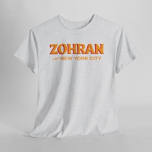 Zohran Mamdani for Mayor Tee: Vote Zohran, Progressive Democrats Ash