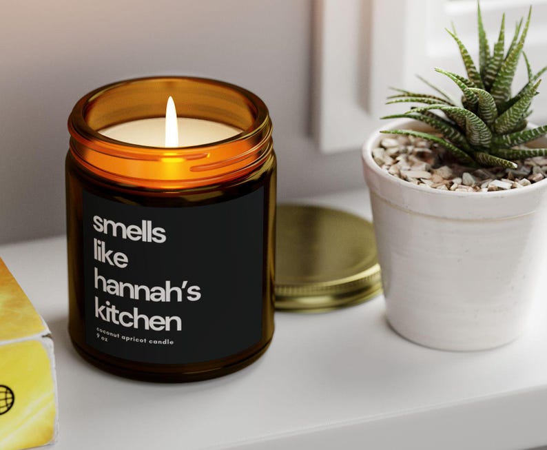 custom housewarming gift candle smells like custom candle