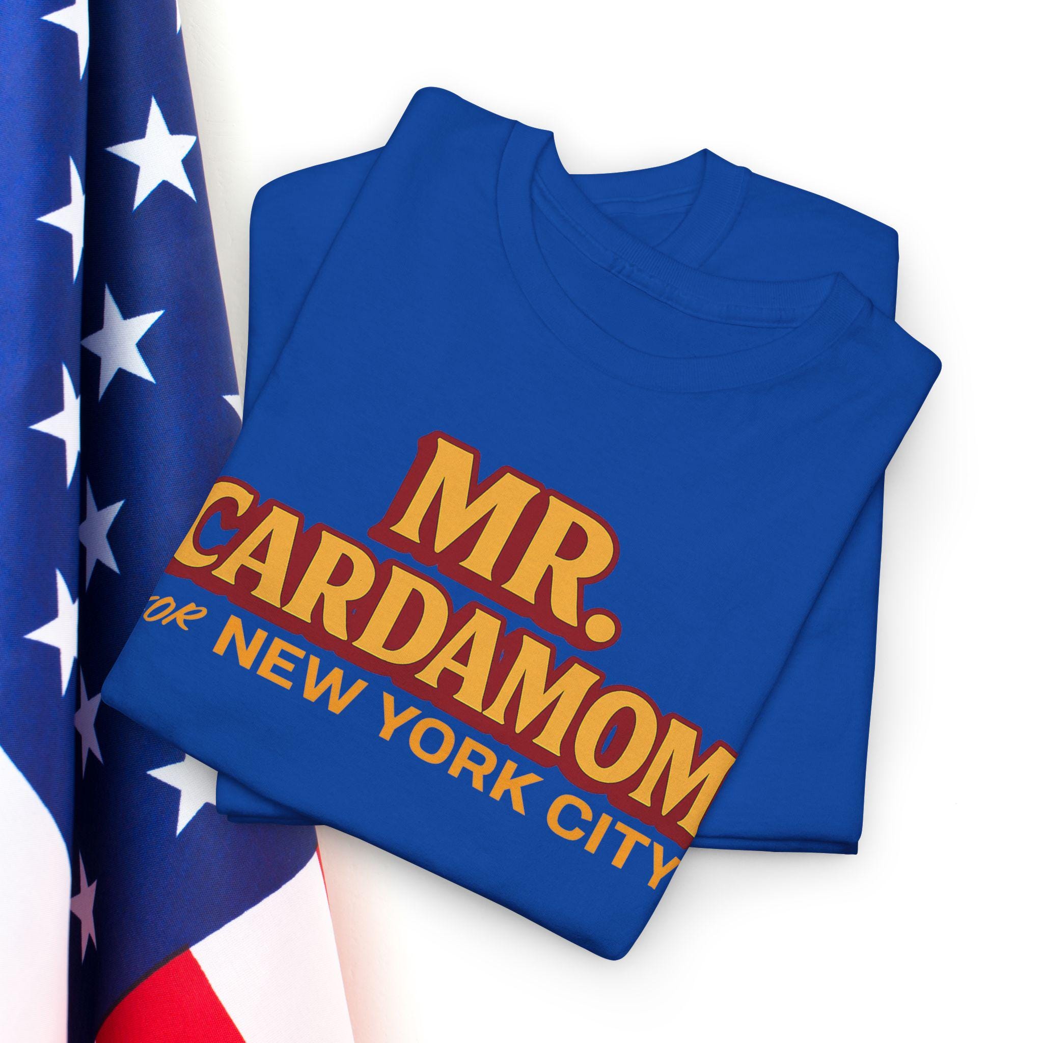 Mr. Cardamom of NY Zohran for Mayor of New York Tee Vote Zohran
