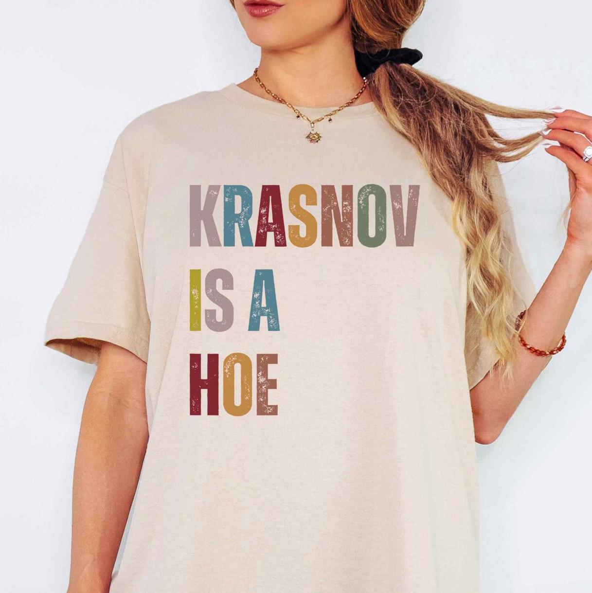 Krasnov Trump Shirt Fuck Donald Trump Shirt Stand with Ukraine Anti Trump Shirt Fuck Putin Rally T-Shirt Resist Trump Political Protest Tee