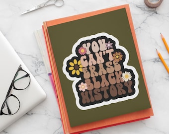 Sticker Mois de l'histoire des Noirs : Sticker pour ordinateur portable Black Pride