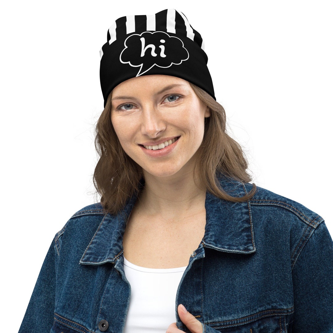 Cute Beanie, Cap for Chemo Bald Head, Alopecia Headwear, Head