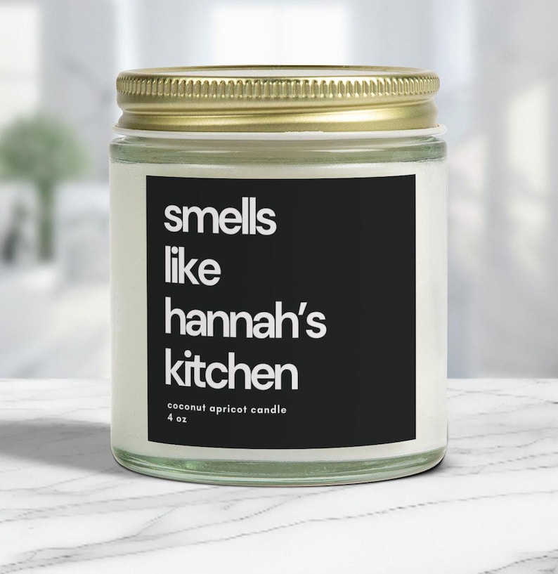 smells like custom candle