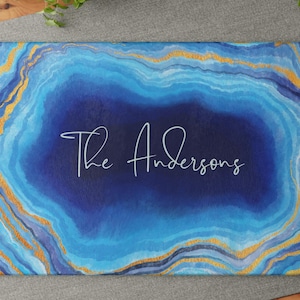 Personalized Glass Charcuterie Board Housewarming Glass Cutting Board Custom Geode Kitchen Decor Wedding Gift Customizable Cheese Board