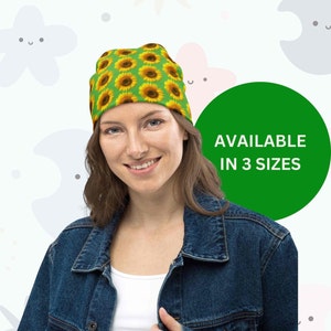 Cute Beanie Colorful Spring Beanie Cottagecore Beanie Chemo Hat Alopecia Hat Chemo Headwear Chemo Beanie Comfortable Floral Chemo Cap Mom